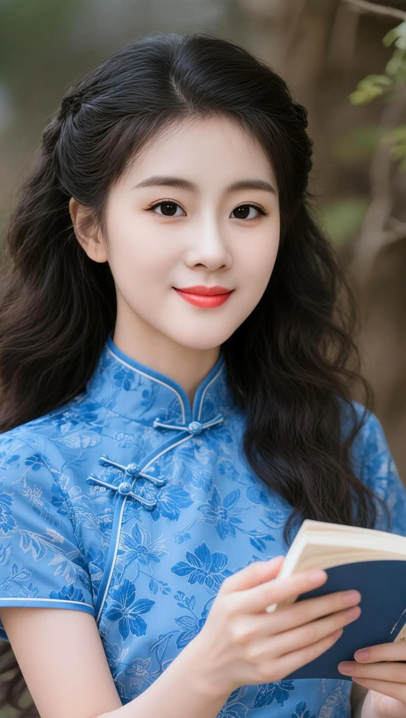 AI民国旗袍照 随变ai随便玩