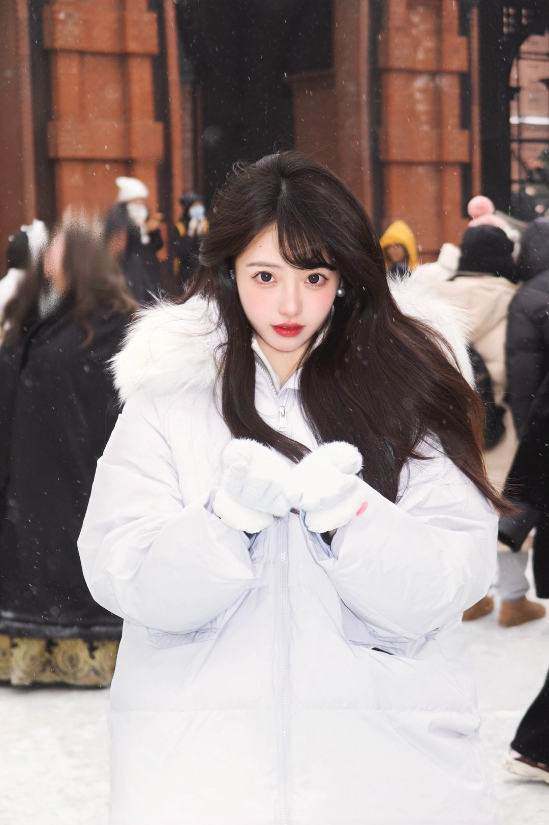 *｡✲ ☃ 𓊘 ❄下雪了