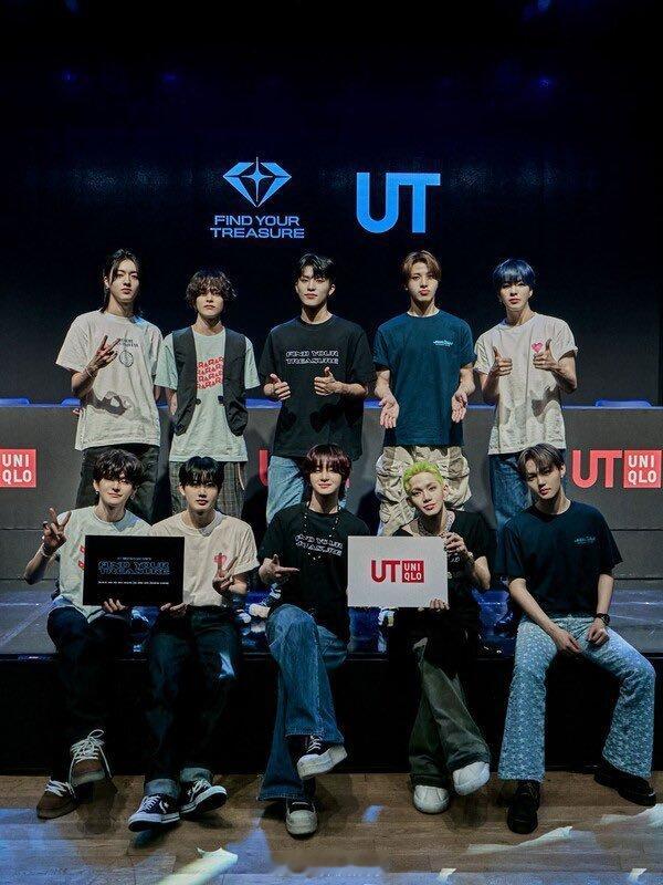 【#TREASURE#与全球时尚品牌优衣库（UNIQLO）开展特别合作】TREA