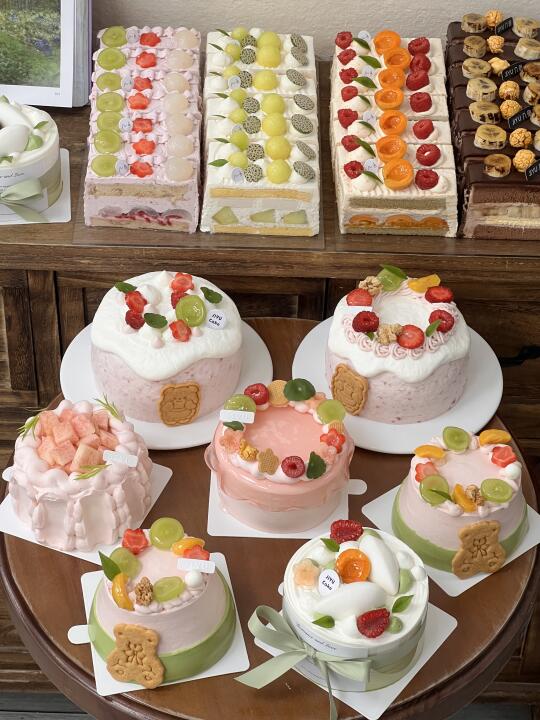 特调美学·不是所有的蛋糕都是圆形和弧形😏