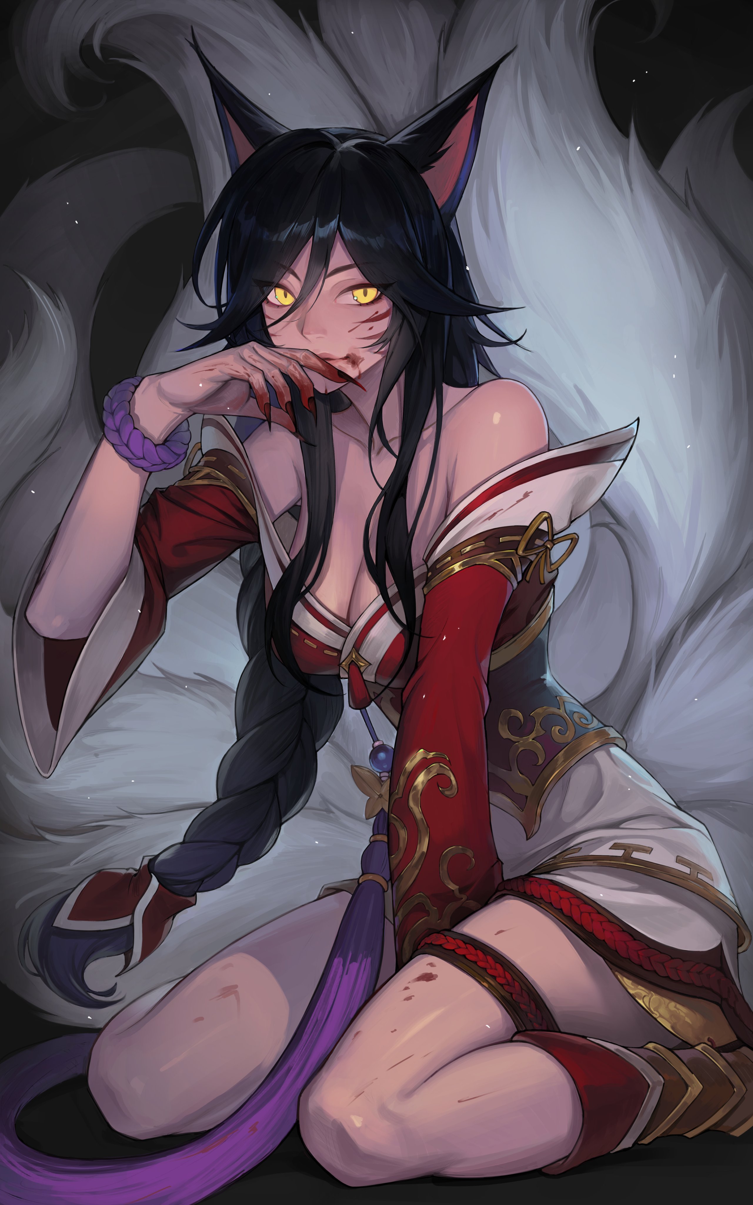 九尾妖狐 阿狸（cr:Kiryug0kil1）英雄联盟