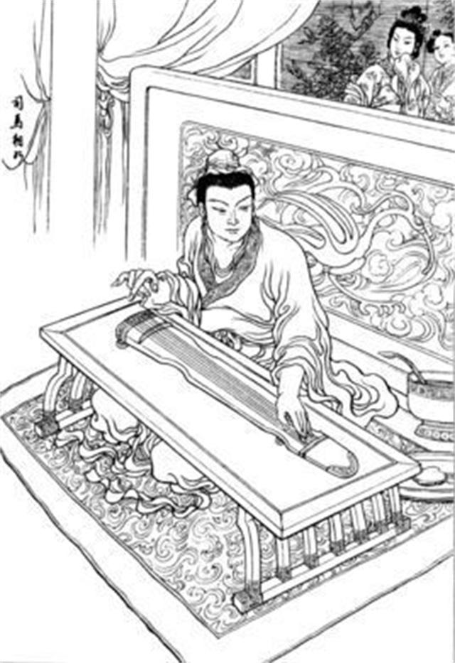 司马相如看见一个美丽的女子，想纳妾，就给妻子卓文君写了一书简：“一二三四五六七八