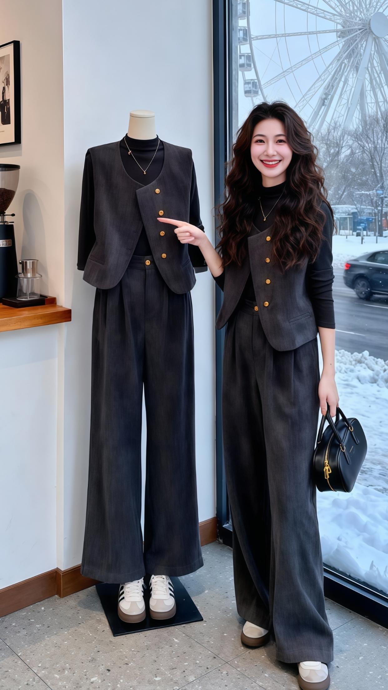 气质女神穿搭 精致穿搭 优雅气质 女神范 小个子显高显瘦穿搭