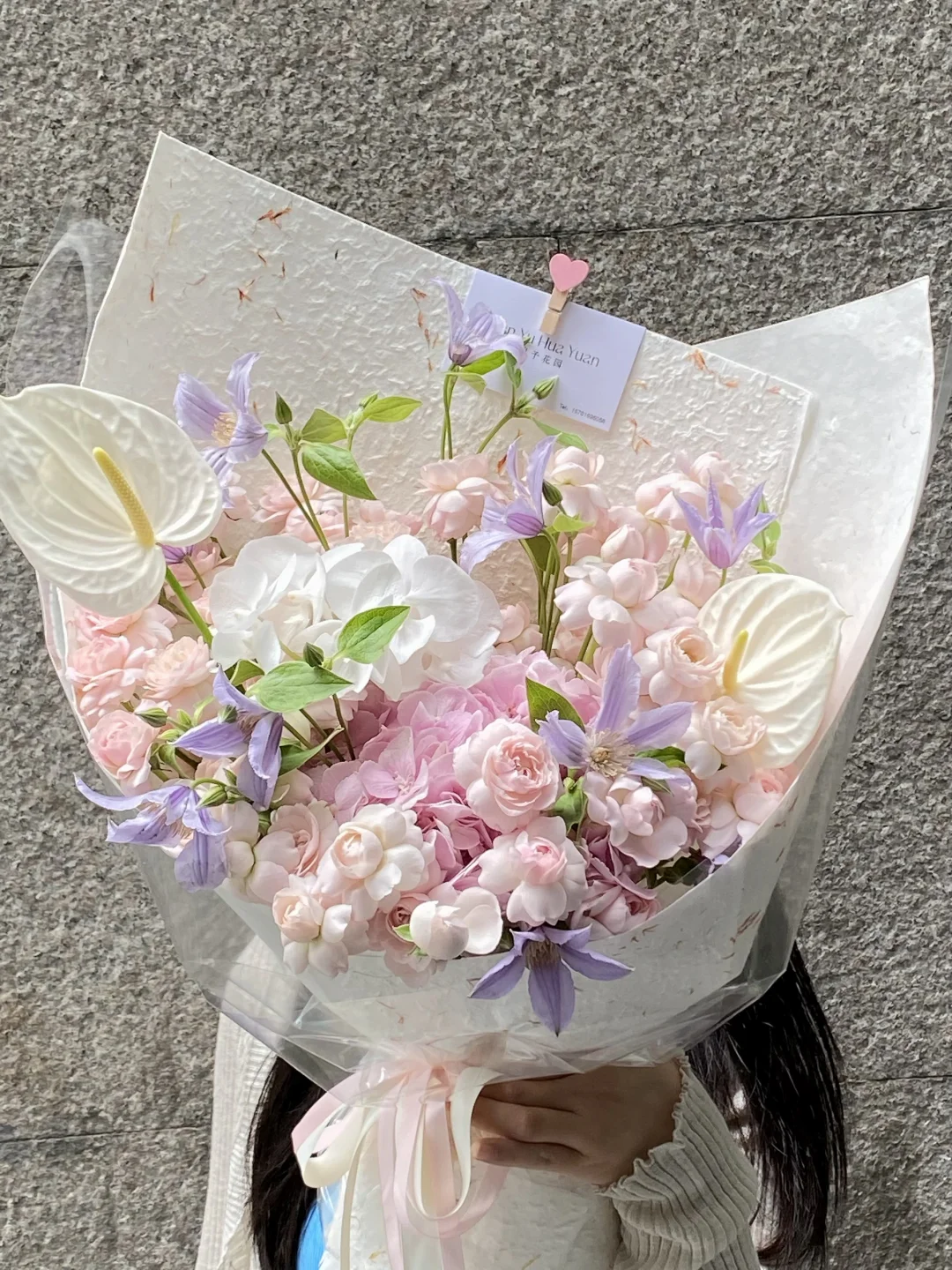 送往棕榈泉的仙子之吻花束💐 ｜北京花店