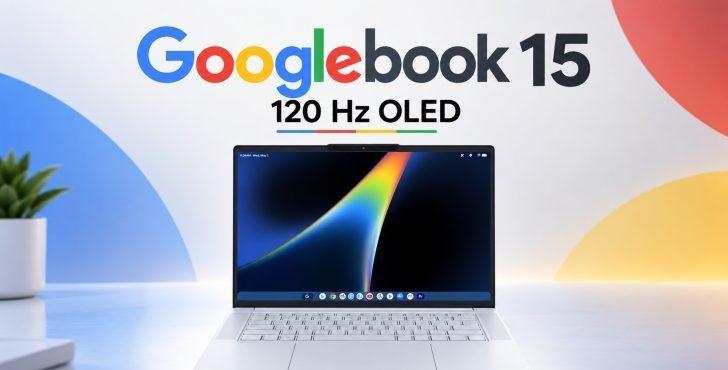 联想Googlebook 15曝光：120Hz OLED加持，剑指高端！

据M