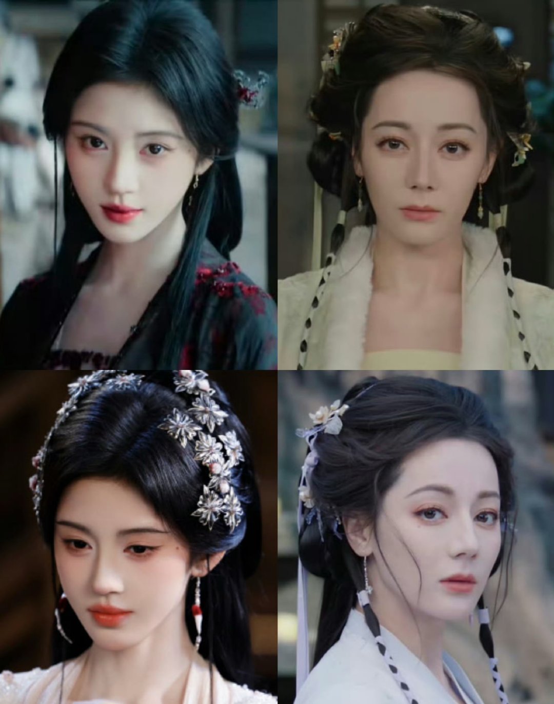 鞠婧祎VS迪丽热巴的古装造型，谁更惊艳？ 