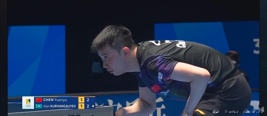 第35届国际乒联-亚乒联盟亚洲杯男单第一阶段循环赛图图(陈垣宇)3－1取得开门红