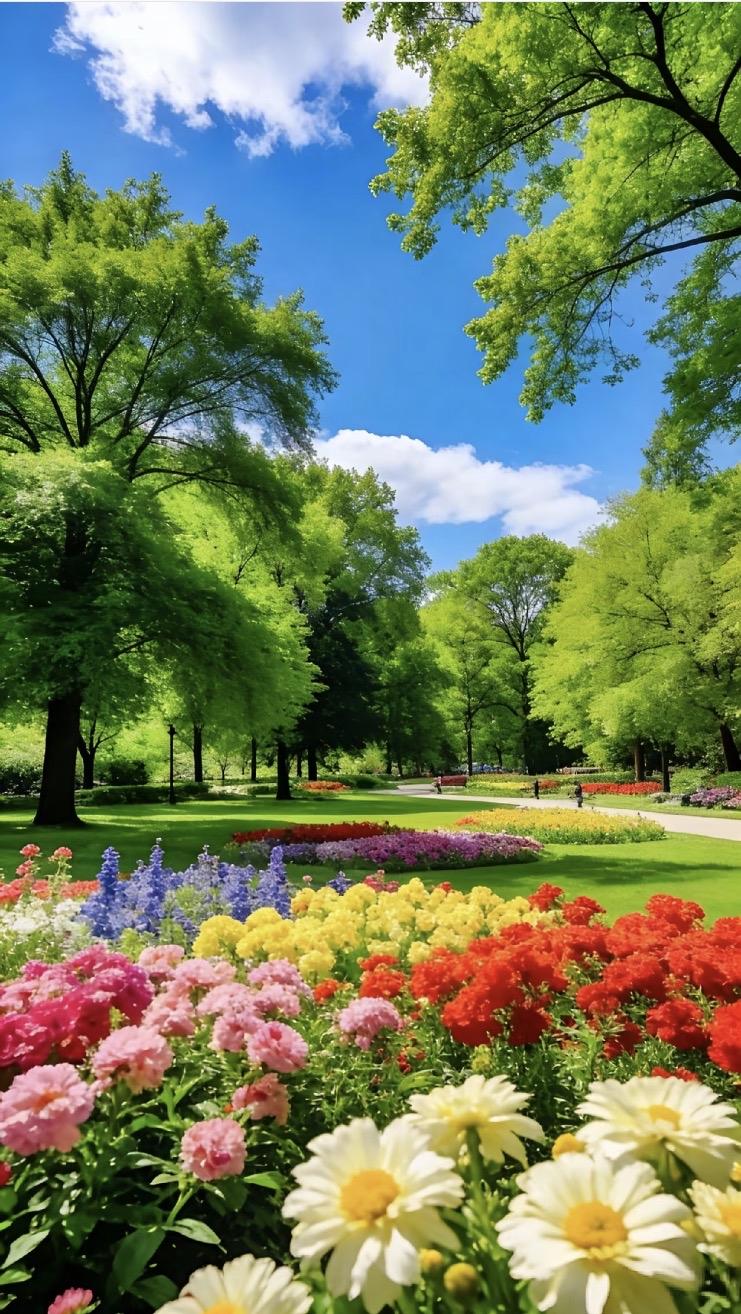 上联：树下花草密
下联：云里寺钟微