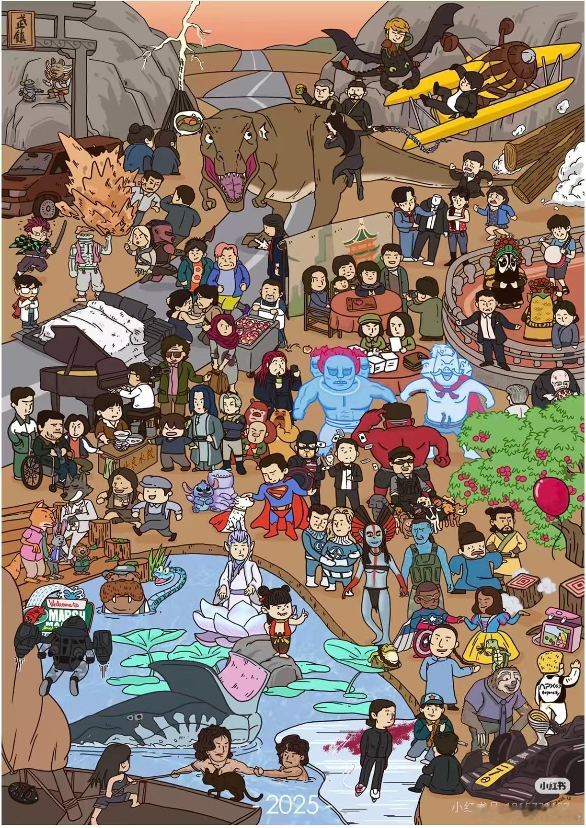 猜电影原版（图一）与破解版（图二）跨年电影愿大v荐电影