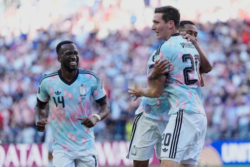 世界杯：正义必胜！德凯特拉雷独造3球，比利时4-1美国约战西班牙北京时间7月7日