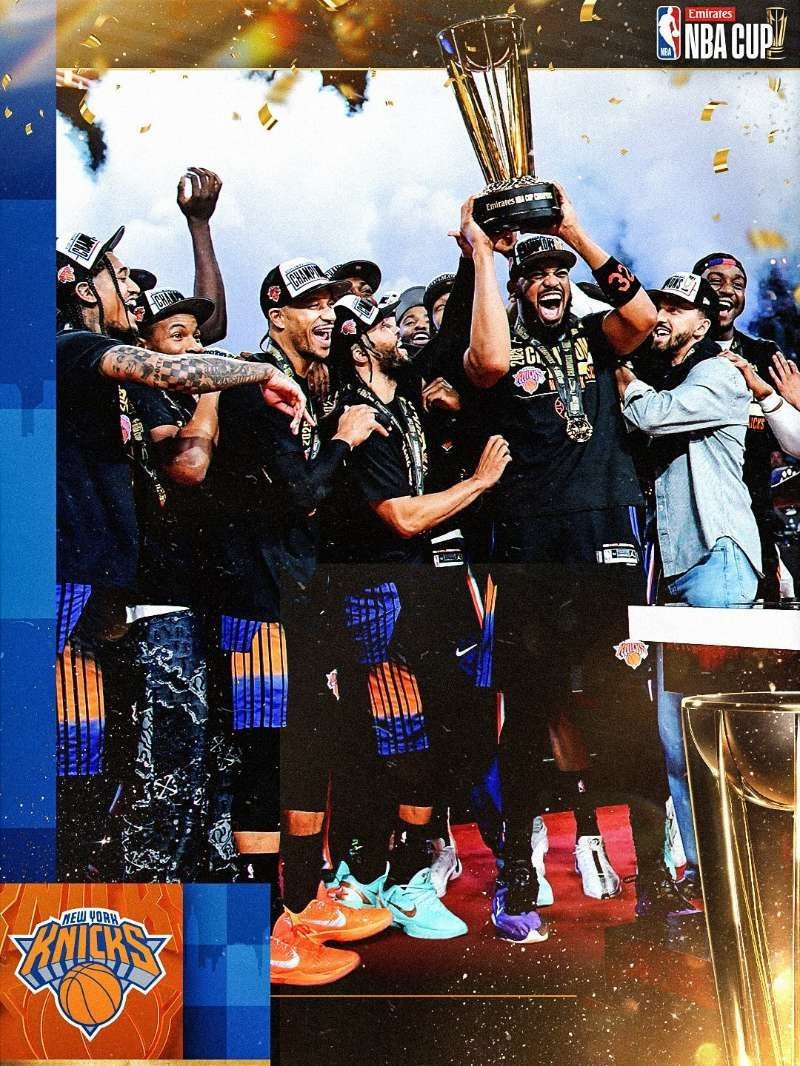 尼克斯夺NBA杯总冠军也并不是所有人都把杯赛冠军视同是NBA总冠军吗？据报道，尼