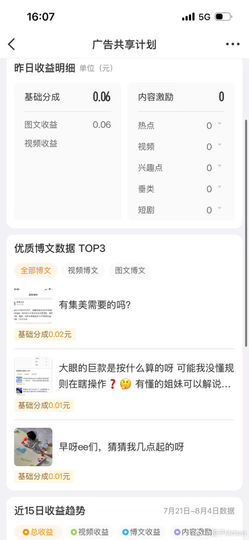 哪里出的问题？前天的不一定昨天有是这样吗？因为我确定没掉呀👍也够的。每天按分计
