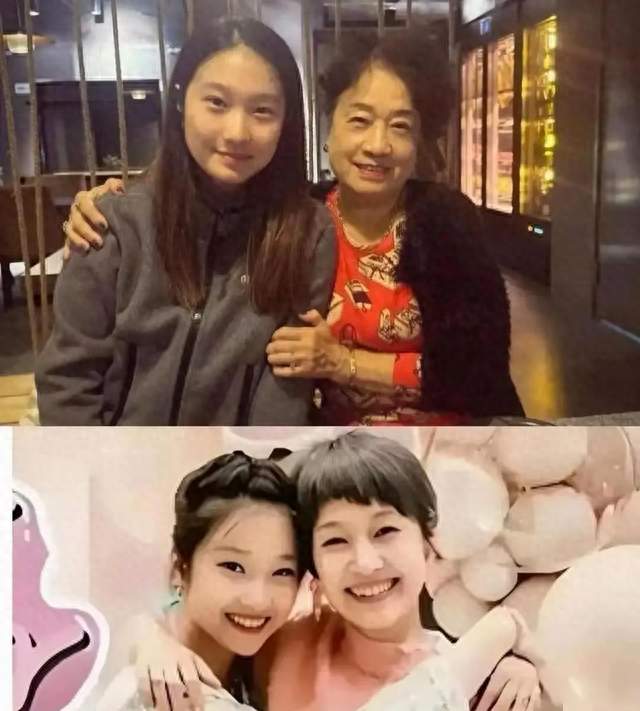 祖孙三代一张脸，马伊琍家基因绝了