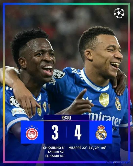 这个家没有你都得散，姆巴佩天神下凡上演大四喜拯救皇马!

没有姆巴佩，皇马甚至还