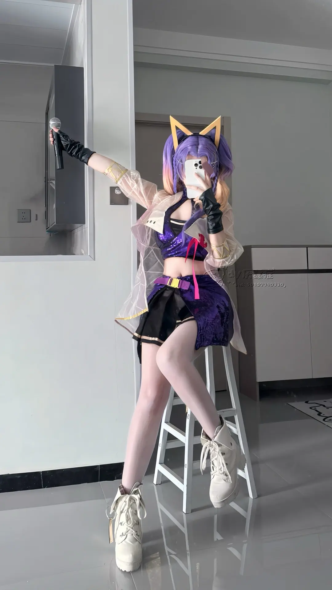 你说谁是女魔射？