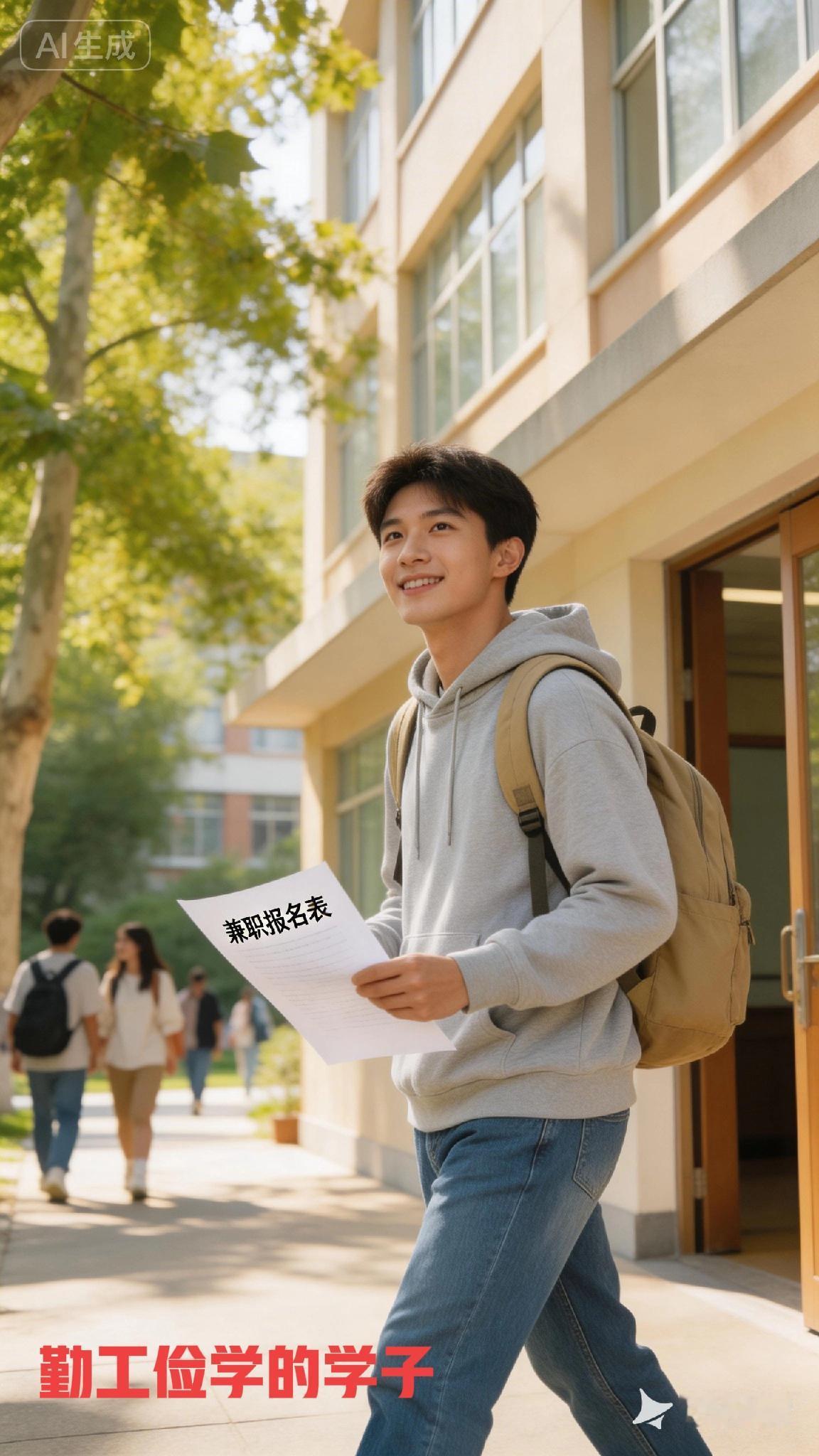 看《隐身的名字》中任晓名读大学时的打工情节，使我想起大学时各种打工的经历，十分感