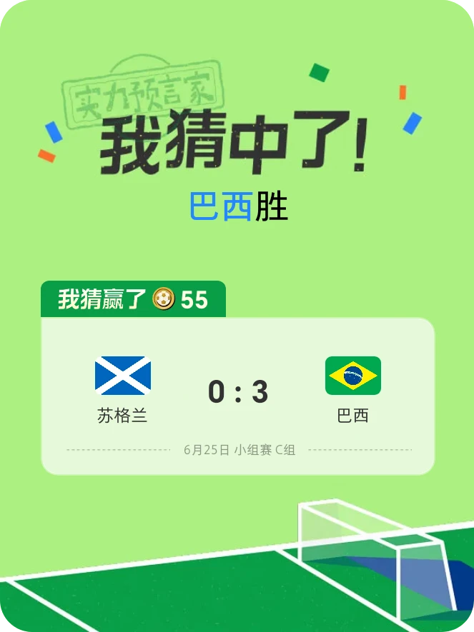 这场赛事我猜中了!