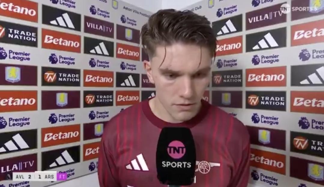 哲凯赖什：输球的感觉不是很好，我们需要继续前进英超联赛第15轮，阿森纳在最后时刻