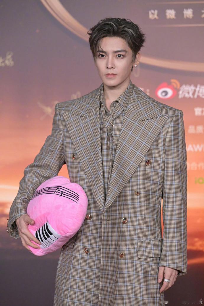 不愧是侯明昊，怎么每次出场都会让人倒吸一口凉气呢？太惊艳了吧，而此次微博之夜的红