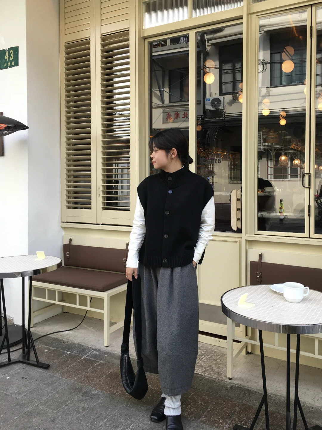 秋冬的松弛感穿搭☕️