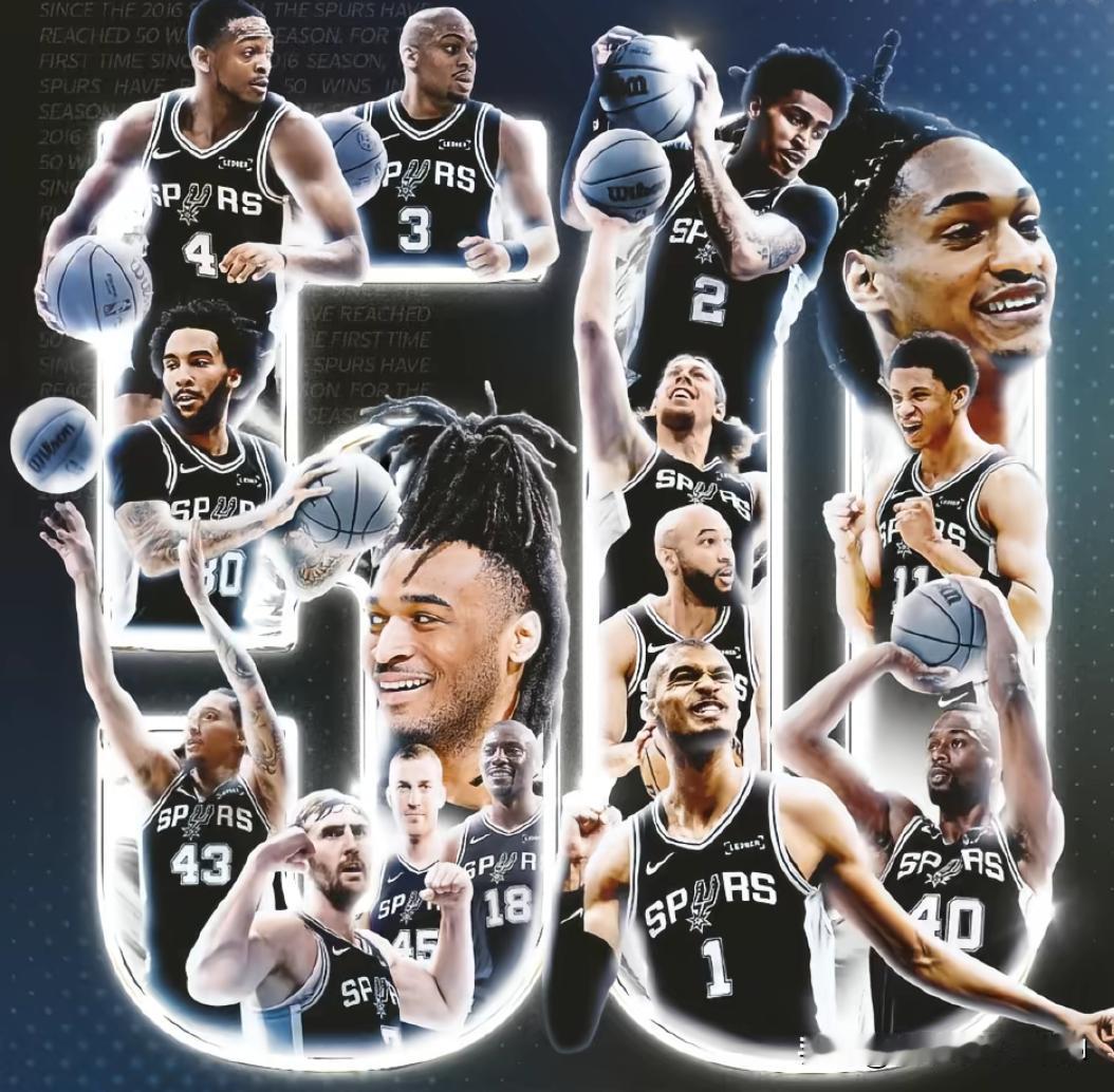 马刺是真正诠释了团队篮球，足足有7人得分上双

文班亚马24.3分11.2篮板3