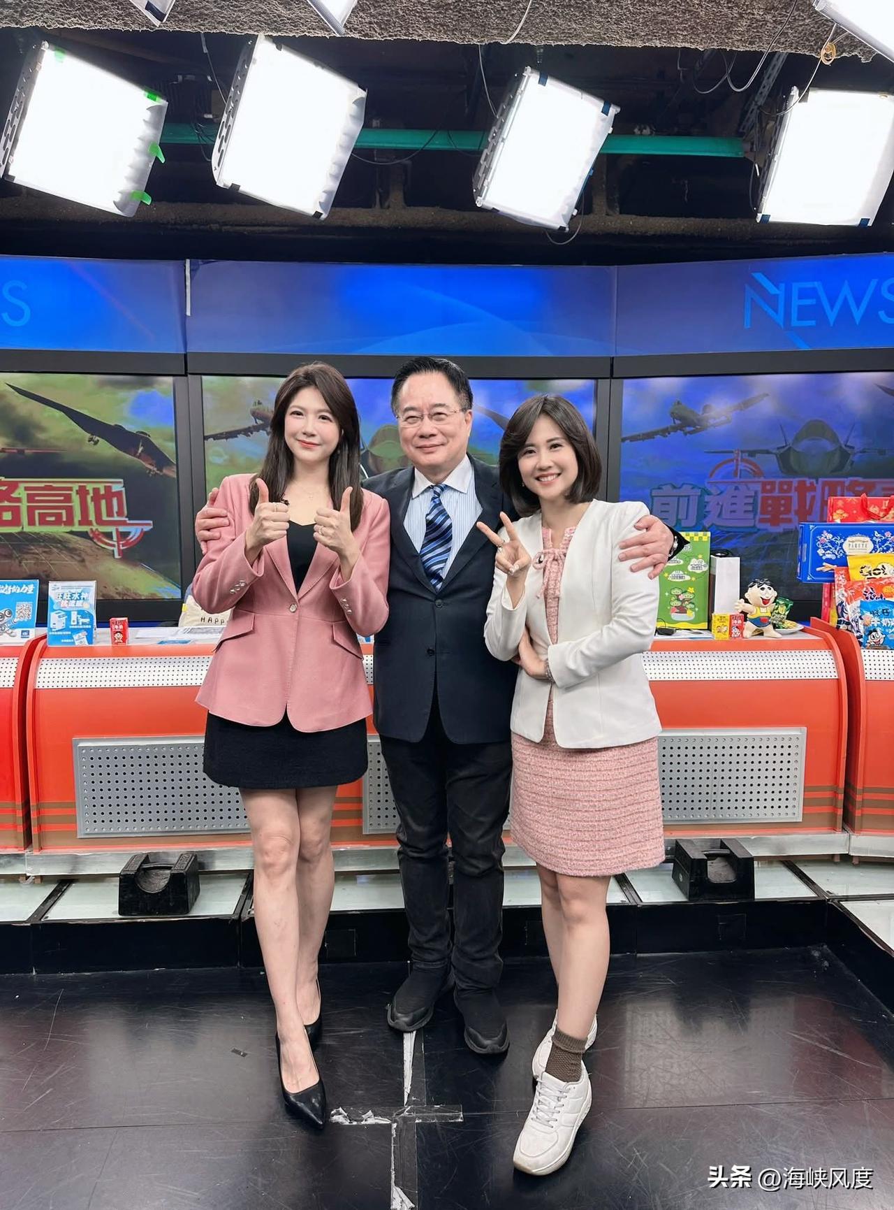 蔡正元入犾前完成中天新闻“前进战略高地”最后一期录制，节目制作人寄语蔡正元：我们