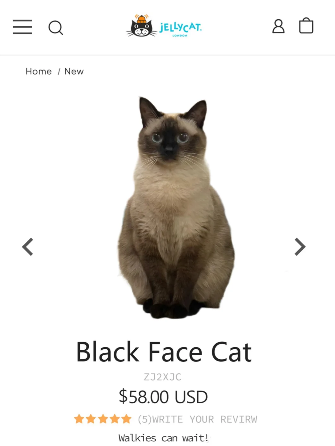 Jellycat夏日新品真的好可爱！黑脸挖煤猫！