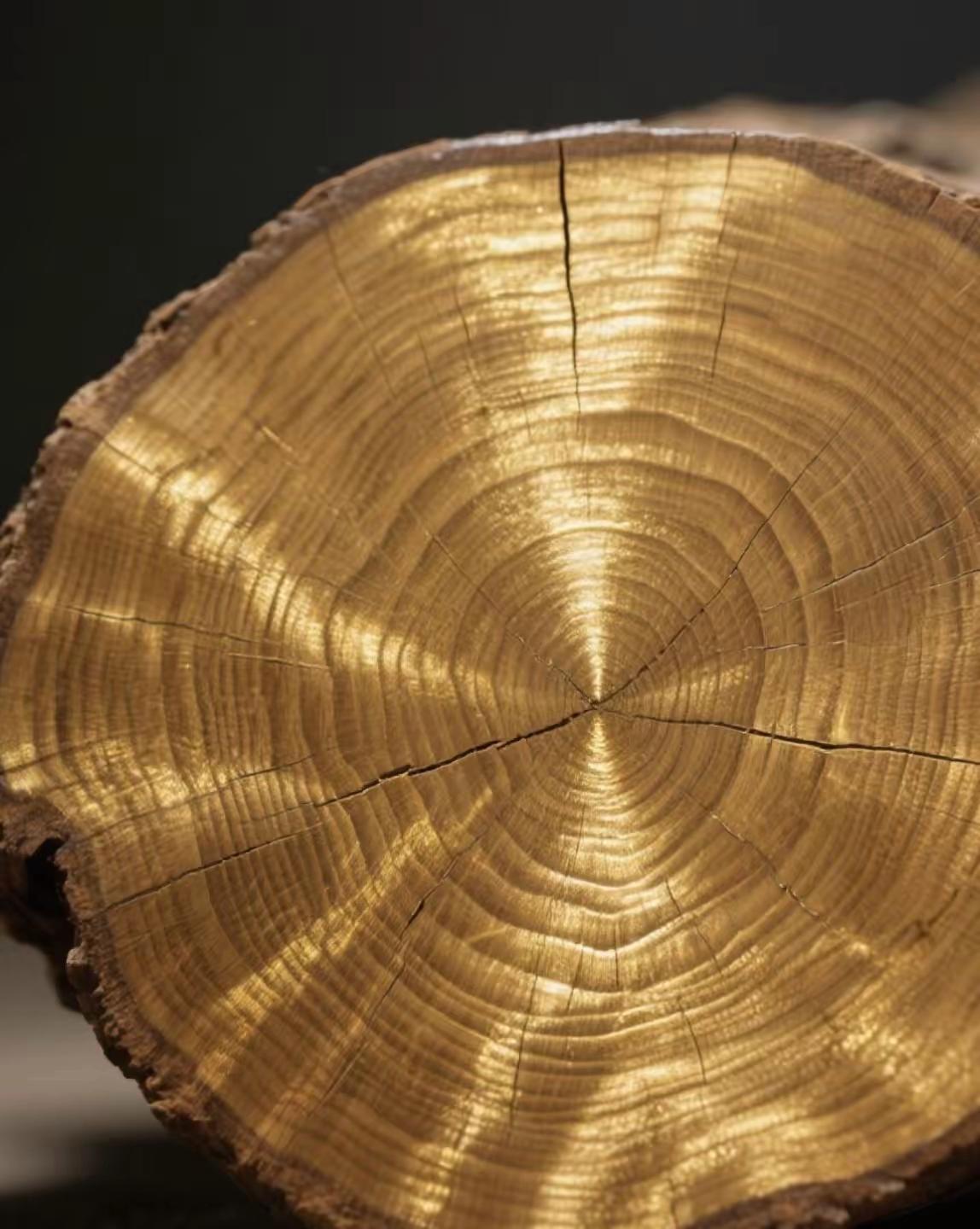 金丝楠木为啥这么贵？你看看纹理就知道啦 