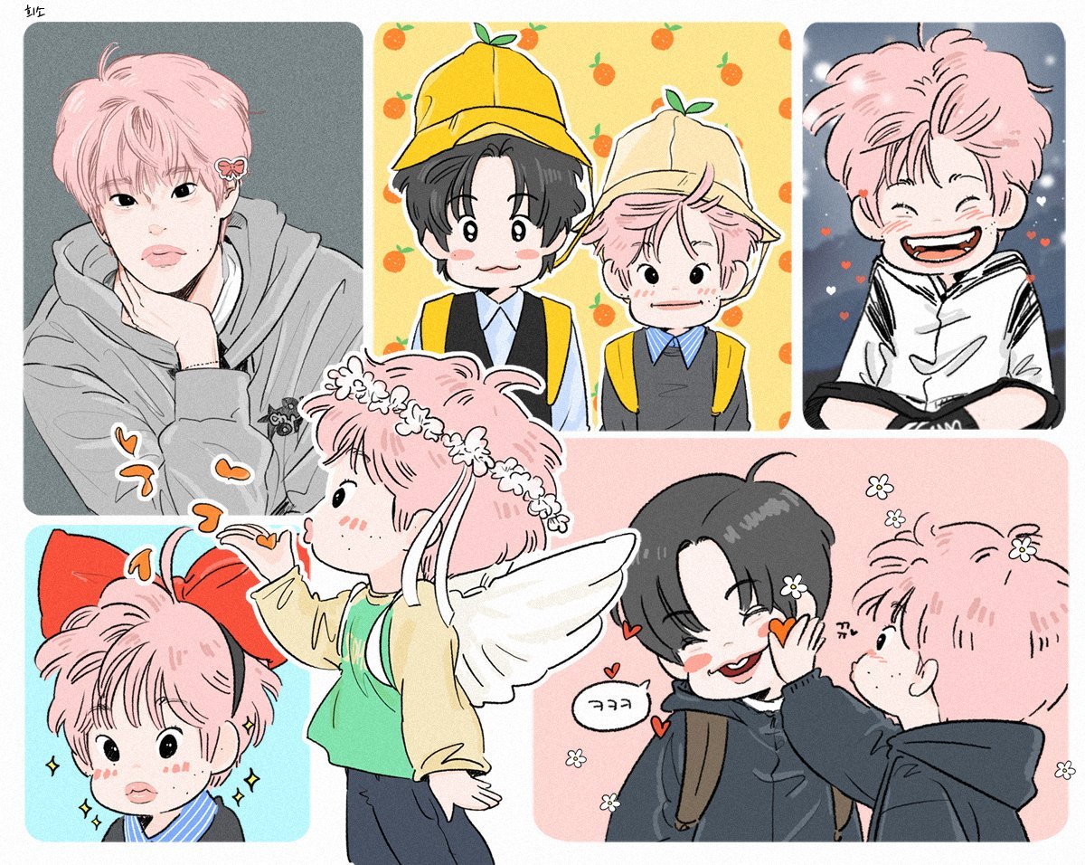 粉色猪猪天使🧡💂🐽  ©️heesoloveso ​​​