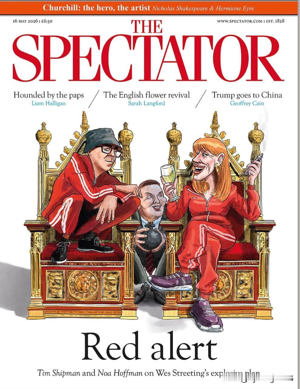 🇬🇧“红色威胁”

英国保守派杂志《旁观者》（The Spectator）正