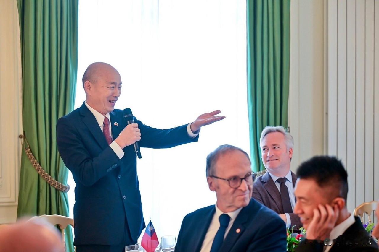 韩国瑜窜访英国，并称搞所谓的“立院外交”，今（17日）他跟英国的议员见面时表示，