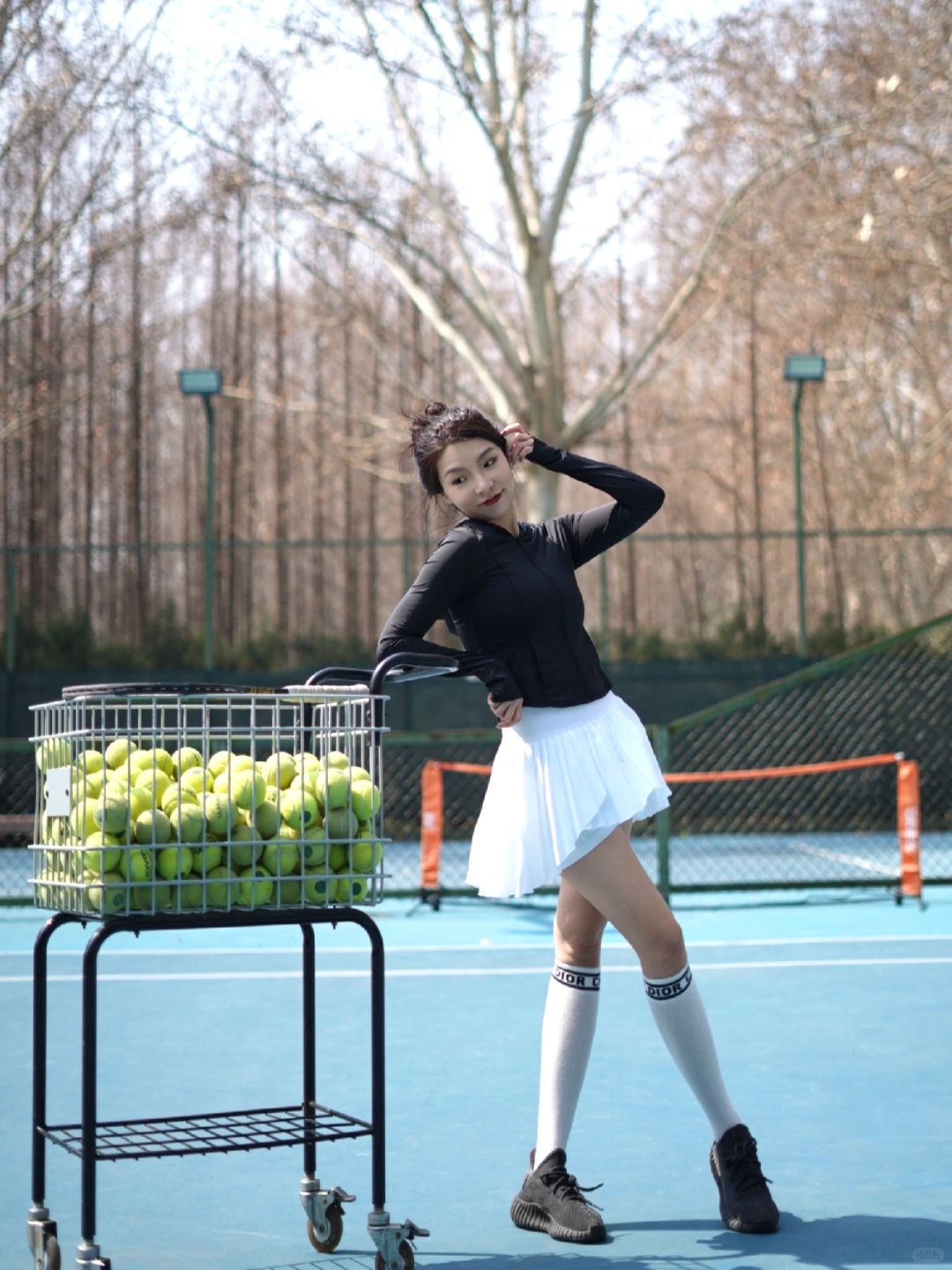 运动穿搭｜周末和我一起打网球🎾