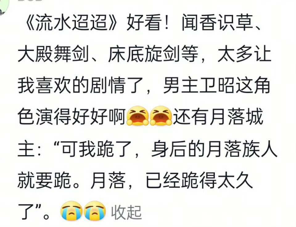 “卫昭的惊艳出圈名场面真的很多 大殿舞剑一段    一个孤独的灵魂搭配一首童音 