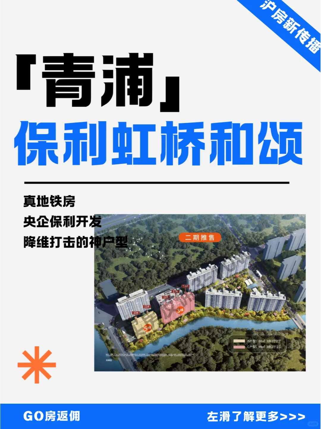 300万级赛道--保利虹桥和颂，新地块加推