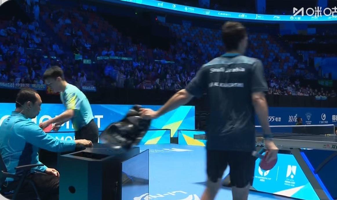 2026海口亚洲杯男子组R3张佑安3-1格拉斯门科（11-7 11-3 9-11