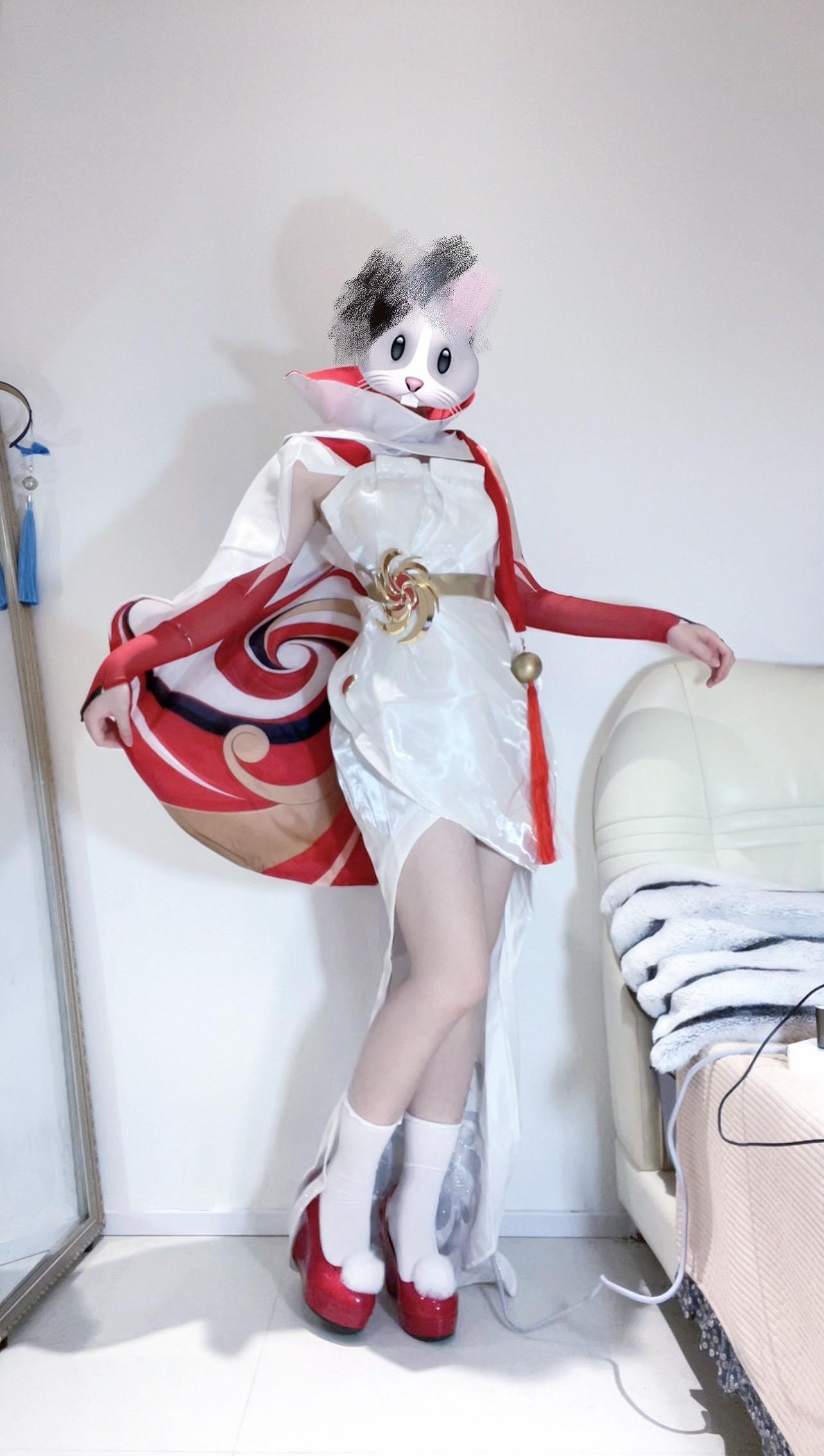 公孙离祈雪灵祝 试衣