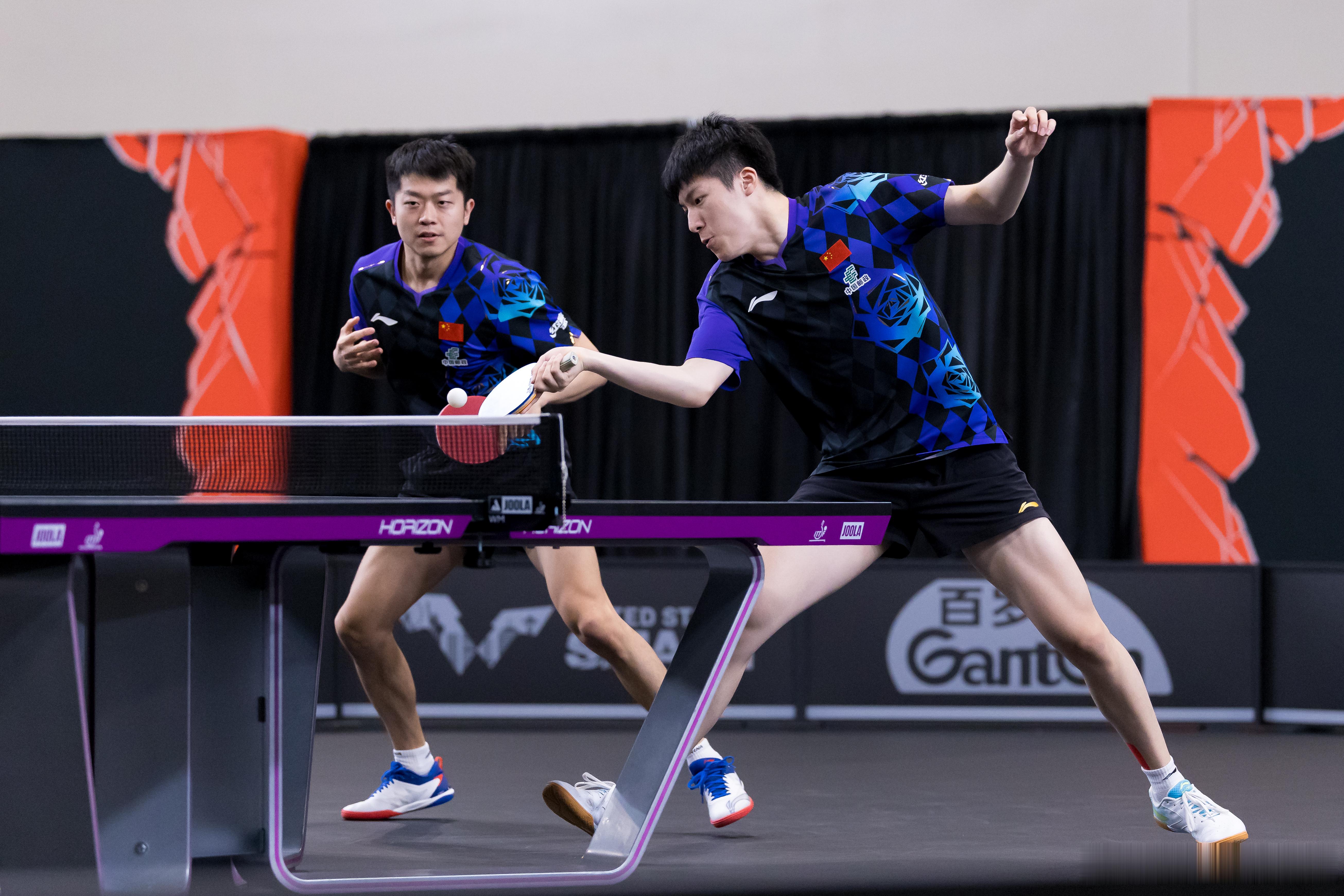 WTT美国大满贯2026 男双1/4决赛温瑞博/袁励岑(CHN)3-1 塔卡/玛