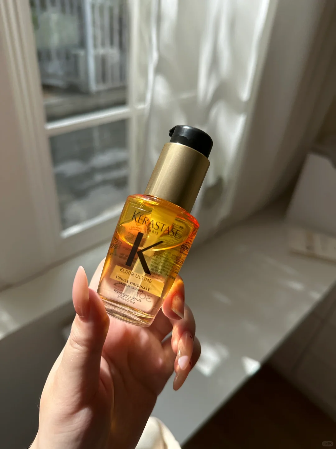 这是卡诗新出的山茶花护发精油？