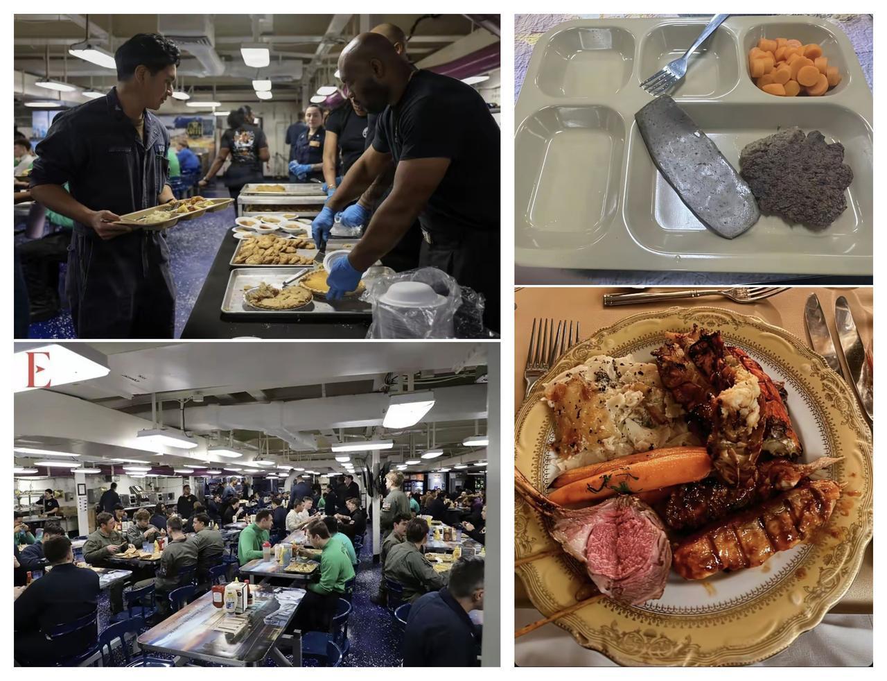 ✨美军的伙食严重的削弱了战斗力✨

🐼 好的伙食相当于半个指导员! 美国军队没