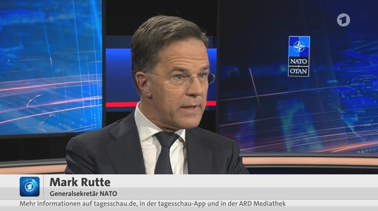 北约最新表态：北约不会下场。

秘书长吕特3月2日接受德国ARD电视台采访，把话