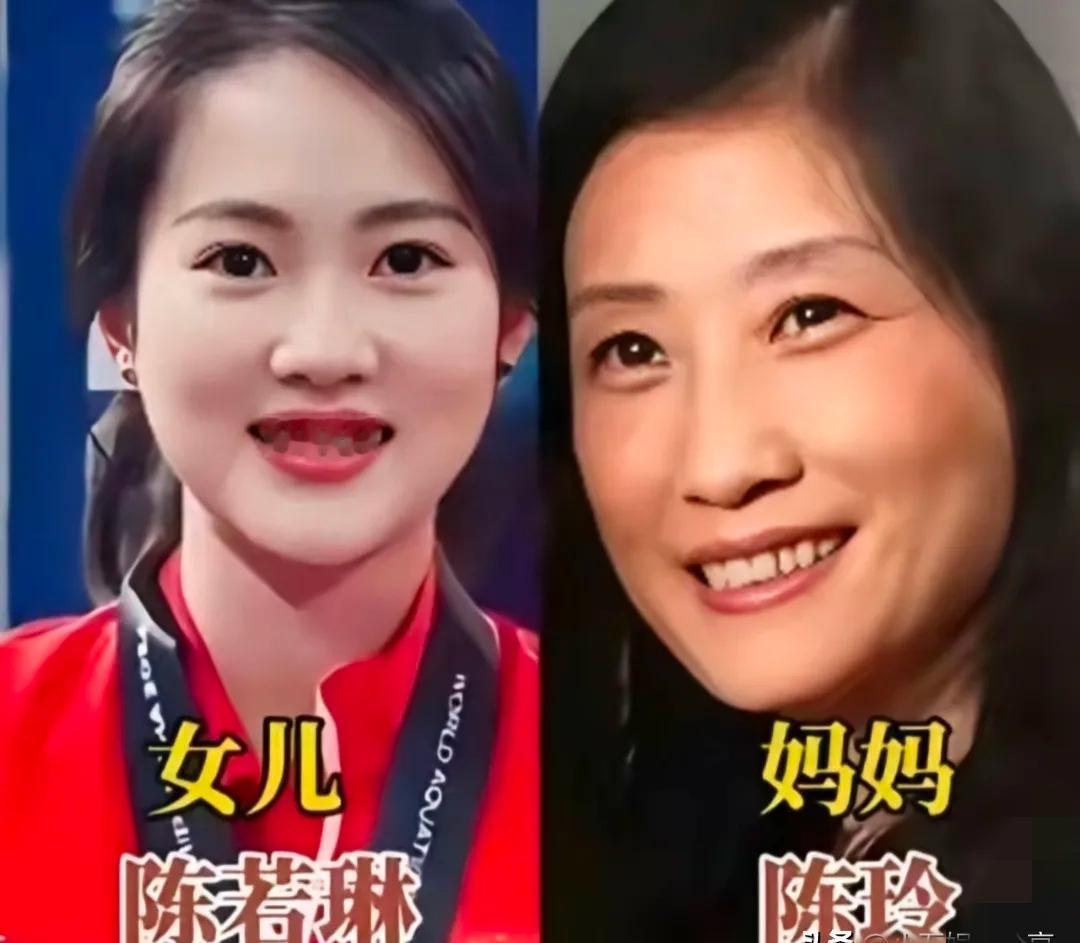 有母则强，每一位冠军的背后都有一位在背后默默付出的伟大母亲。陈若琳与母亲，全红婵