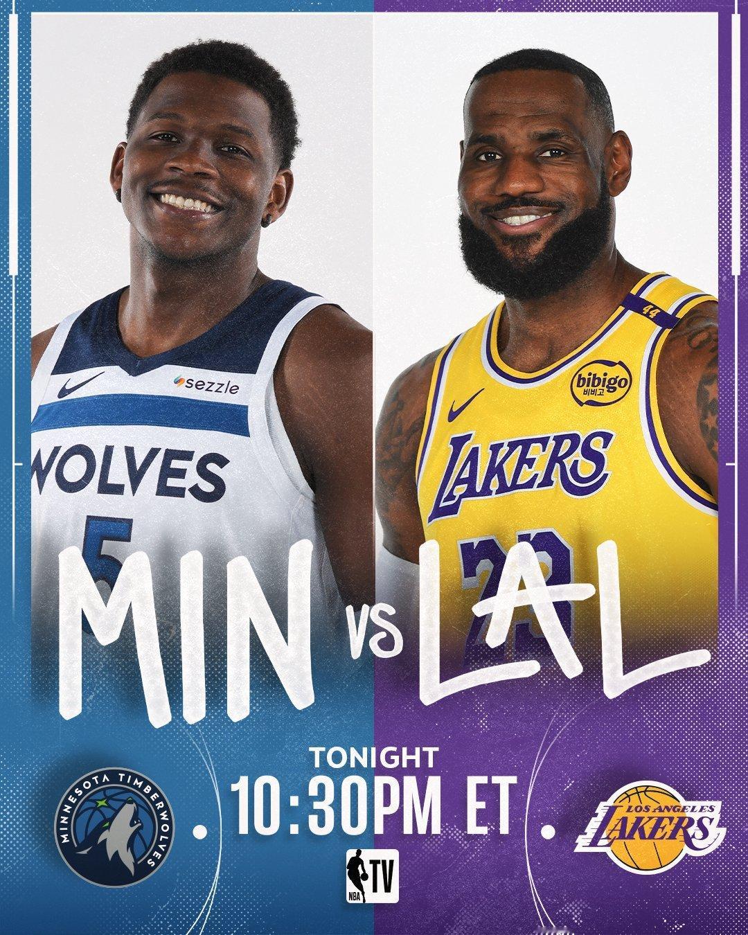 nba今日赛程，3场季前赛！需要看直播和比赛的朋友们可以看评论区⬇️#湖人vs森