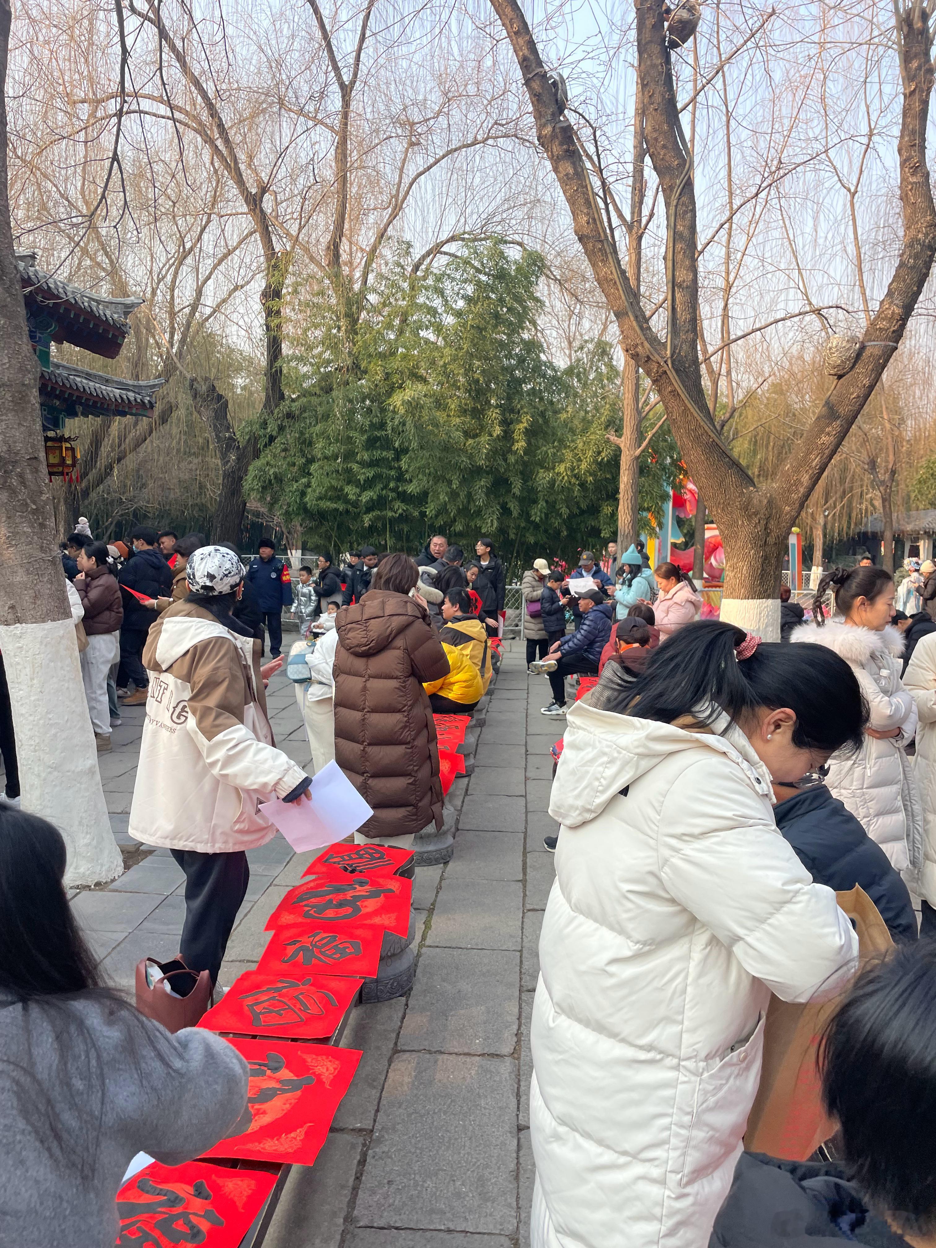 济南年味  一张图证明我来过这里 趵突泉此刻是福世界哇哦送福了送福了送福了快来快