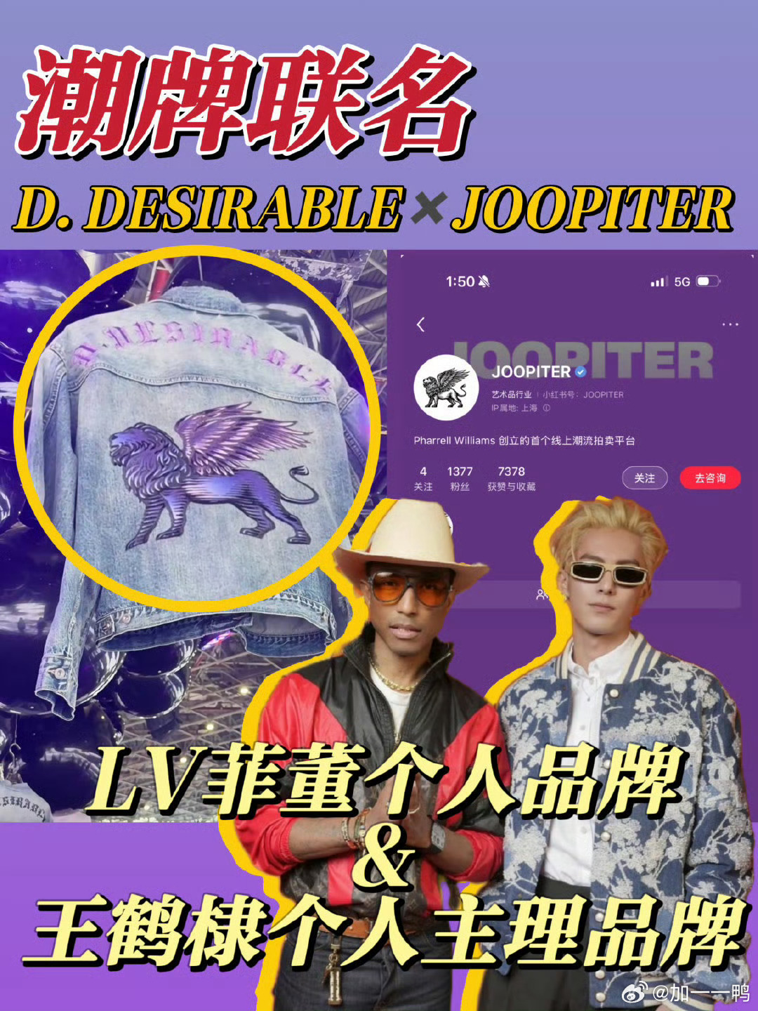 王鹤棣D.DESIRABLE × LV菲董JOOPITER联名将亮相2025CH