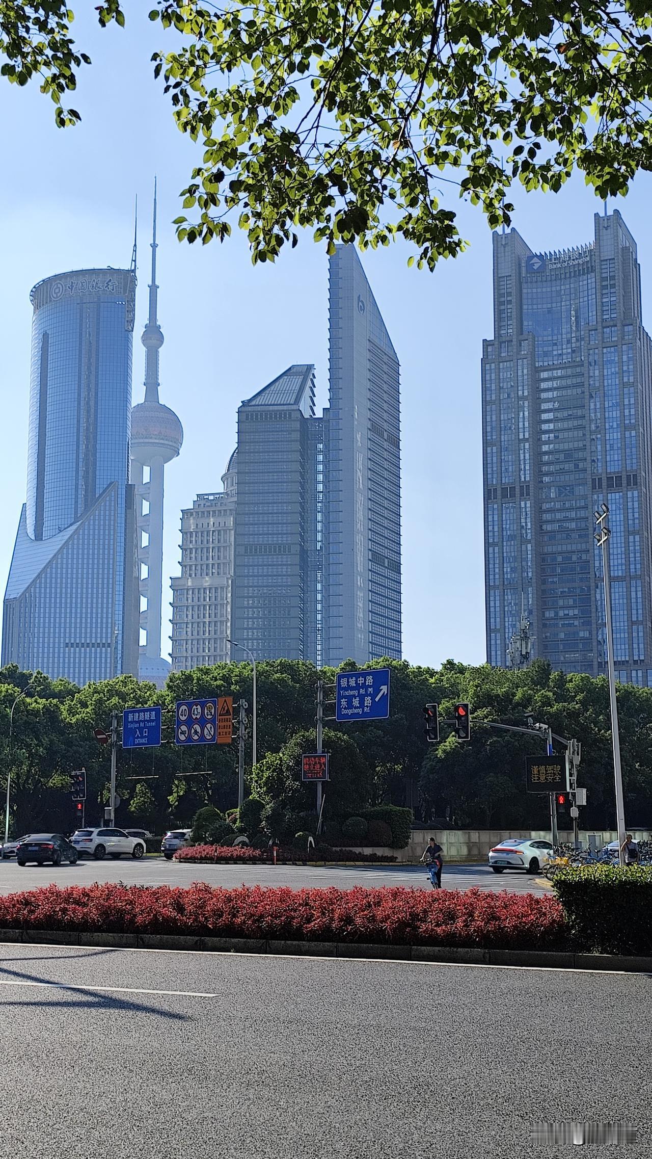 分享你随手拍的风景陆家嘴街景风光