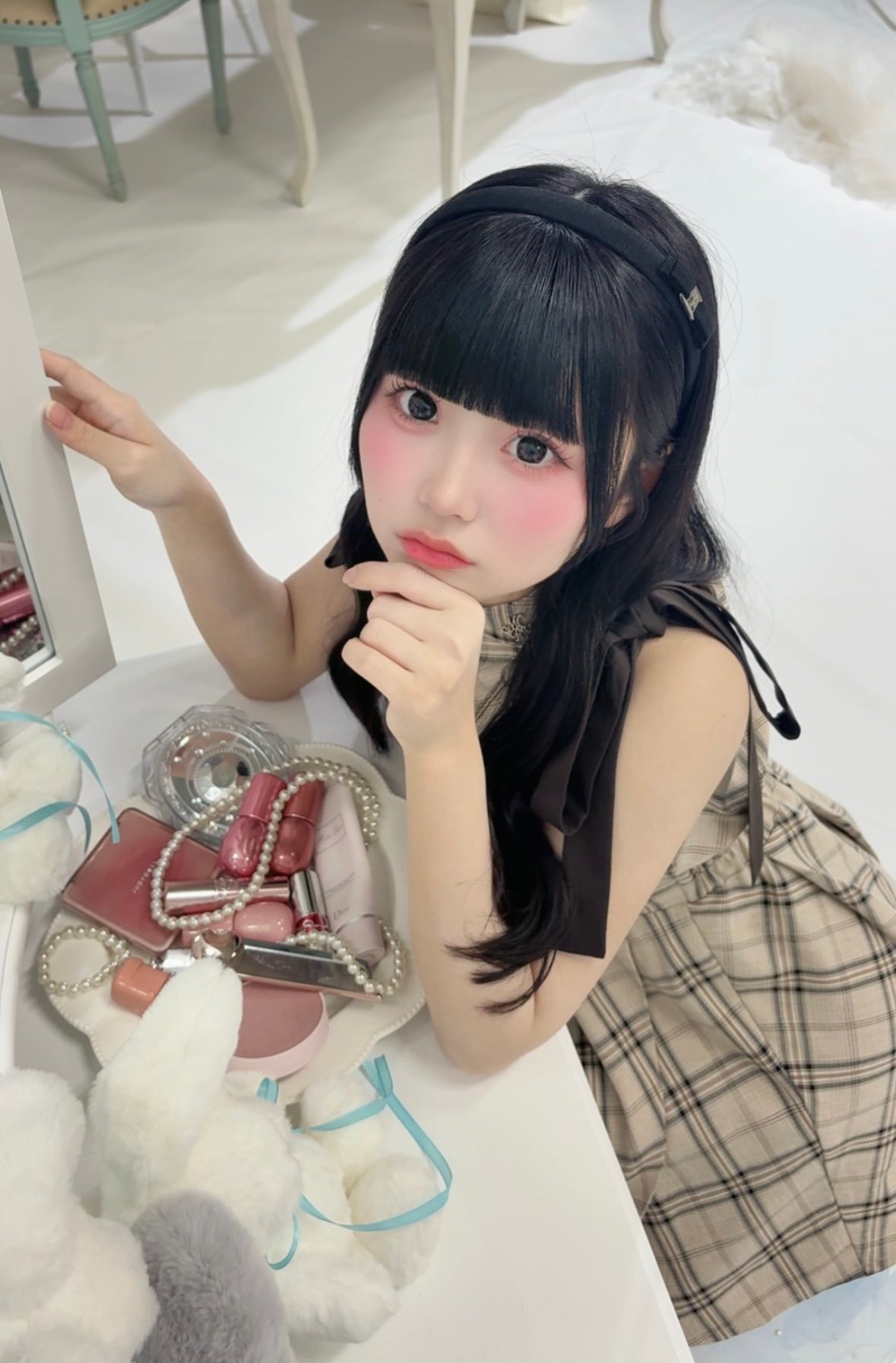 虹羽みに：「之后一起去约会吧🥂🖤」Mini🌈【iLiFE!所属】担当色：水