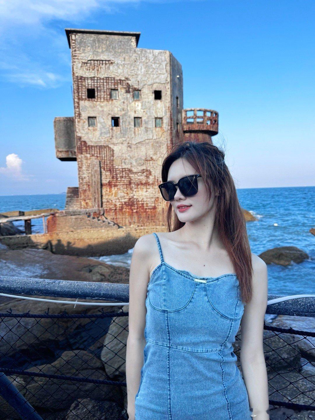 姐妹们快来海上古堡  好美💕  ​​​