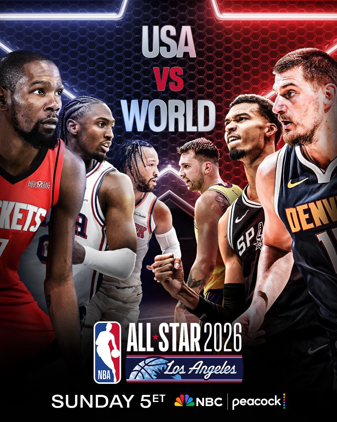 各位早除夕快乐今早6点 NBA全明星正赛正式打响2026nba全明星