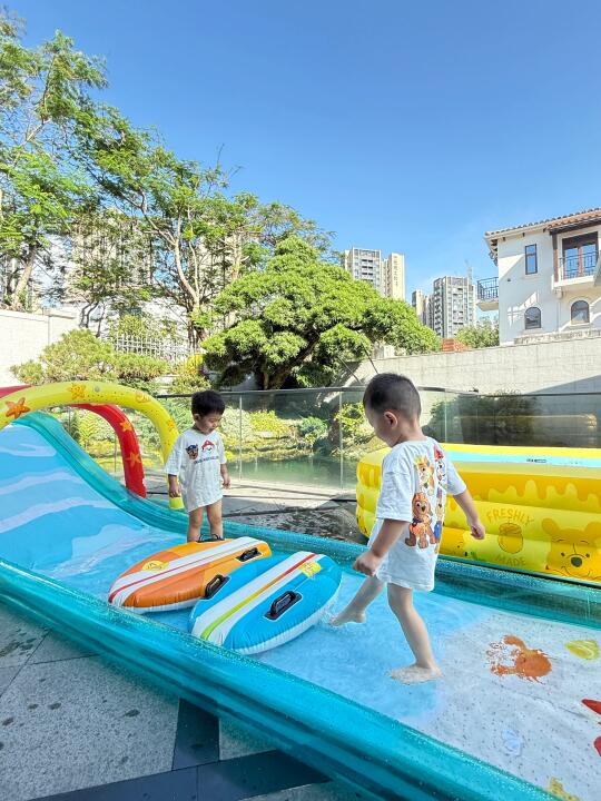 家里后花园游乐场 | 夏日进入Next Level 💦