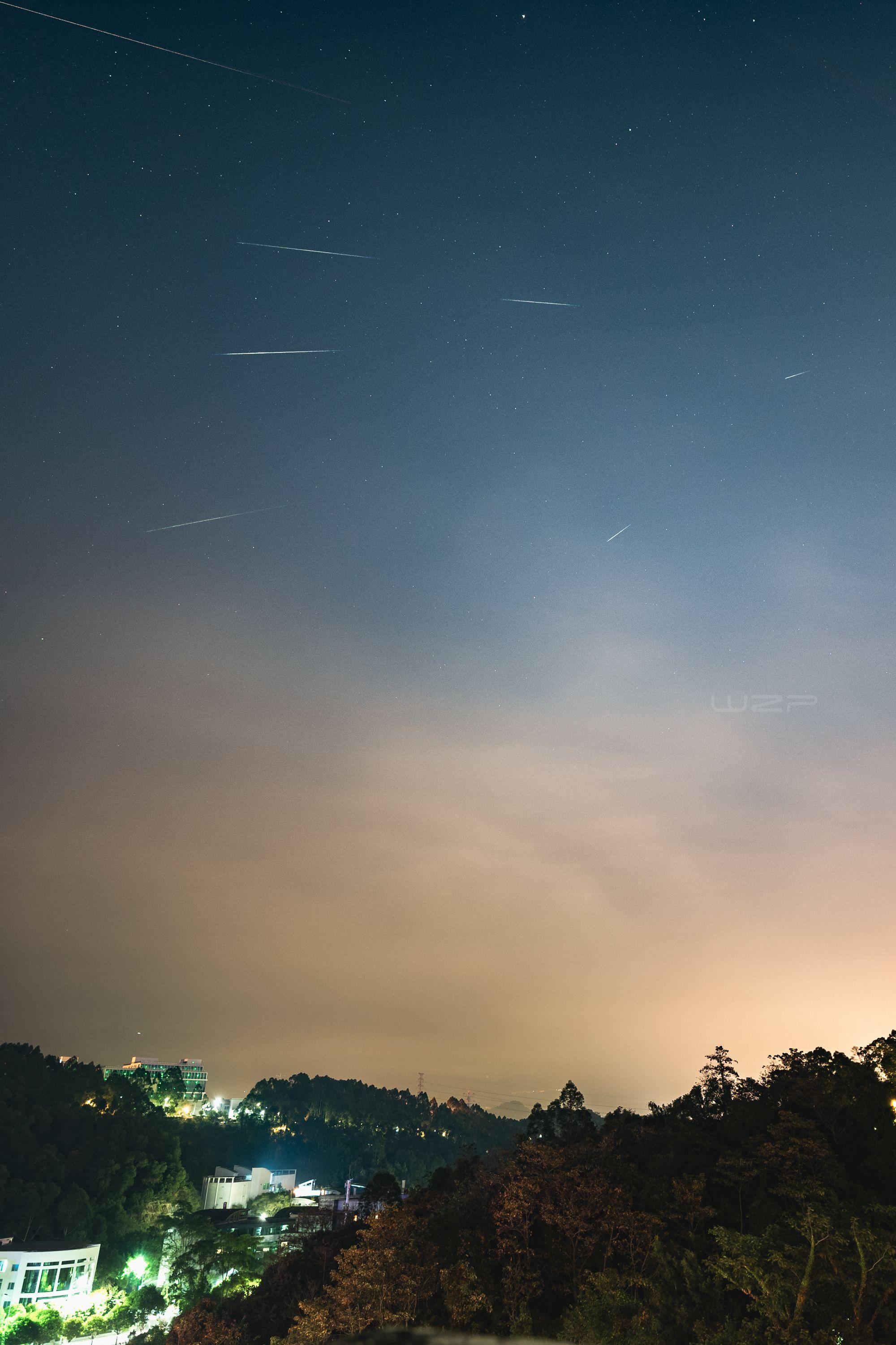 今晚明晚就是本年双子座流星雨的最高峰了，我拍过的流星雨不多，一次在城市...